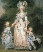 Marie Antoinette with her children